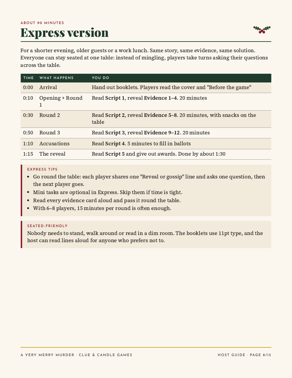 Host Guide, page 8