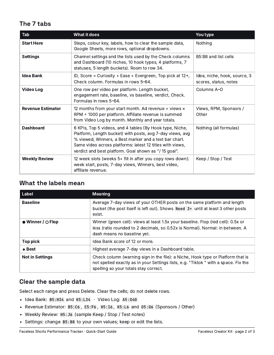 Quick-Start Guide page 2